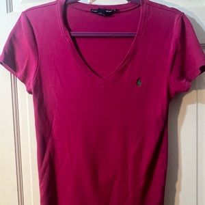 Womens Ralph Lauren Polo Vneck